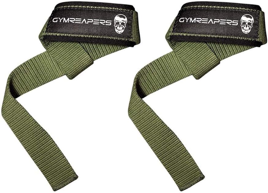 Gymreapers Lifting Wrist Straps for Weightlifting, Bodybuilding, Powerlifting